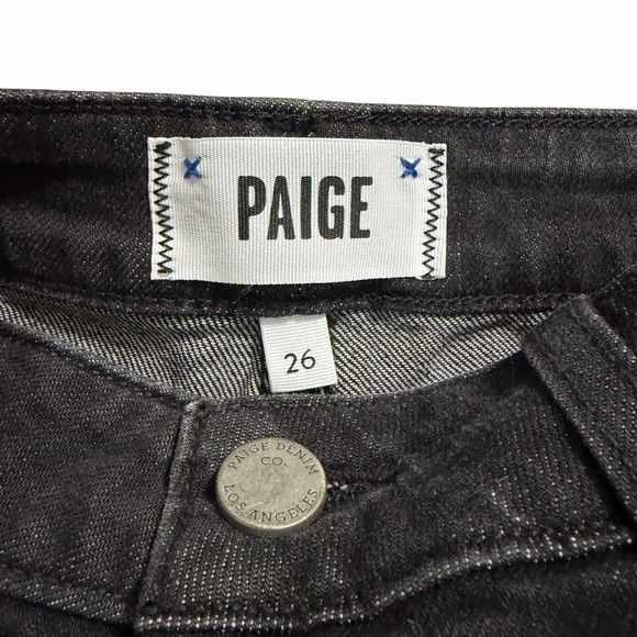 PAIGE Margot Shorts (High Rise) | Faded Night (Washed Black) | Size 26 - Picture 2 of 6